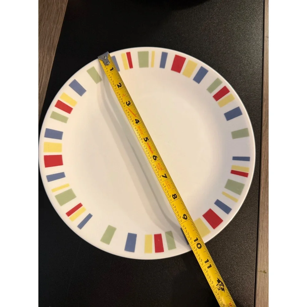 Corelle Candy Stripes Dinner Plate 10.25